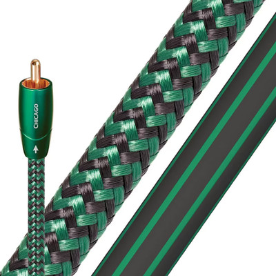 AudioQuest Chicago - (1xRCA - 1xRCA) - Cinchkabel Paar -  2 x 1,0 m