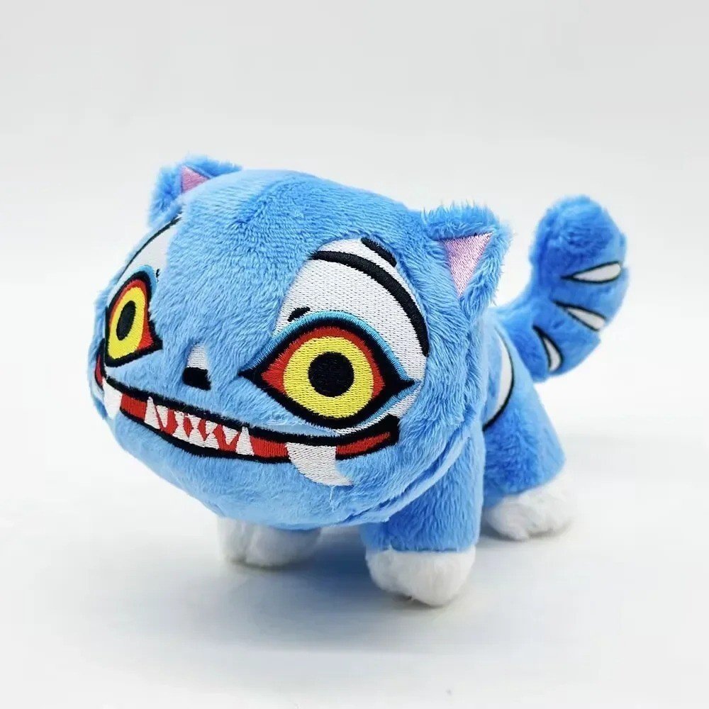 20cm Derpy Tiger Plush Toy Funny Stuffed Animal Soft Cute Gift for Kids ✅