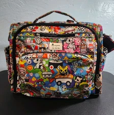 Tokidoki x Jujube Sea Punk BFF Diaper Bag Backpack Pr-owned Very Good Cond Rare