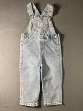 Levi  s Toddler Denim Overalls 24M Blue Jean Bib Adjustable Straps Unisex