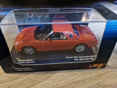 FORD 03 THUNDERBIRD J. BOND As Driven By Jinx MINICHAMPS 1:43 - Photo 1/4