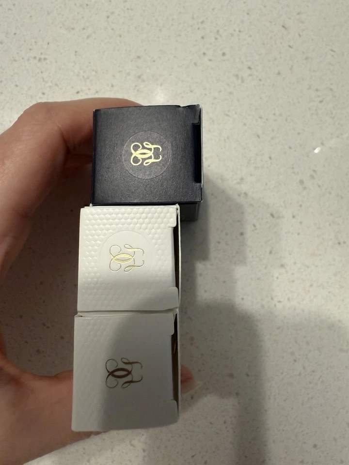 Nuevo con etiquetas Guerlain Abeille Royale Serum & Orchidee Imperiale La Creme, Juego de 3 muestras Foto 3 de 4