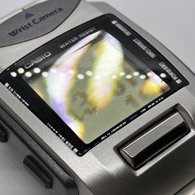 Rare Vintage Casio Wrist Camera WQV-1 Men's Digital Watch JDM