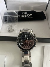 Gents Tissot T039417a Chronograph Watch with Black Dial In Excellent Condition