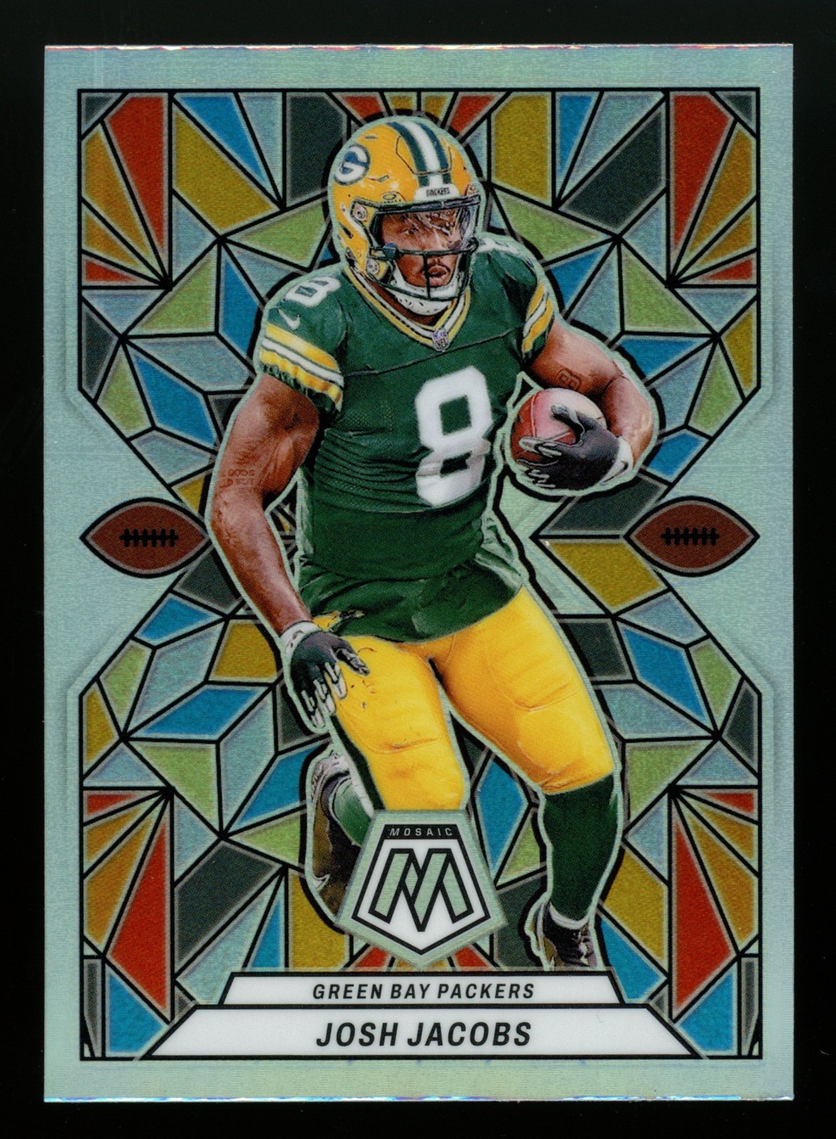 Josh Jacobs 2024 Mosaic Stained Glass #SG-5 Green Bay Packers