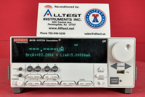Keithley 2611B SYSTEM SOURCEMETER - SINGLE CHANNEL: 200V | eBay