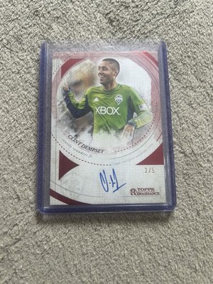 Topps Chrome MLS 2026 Clint Dempsey Auto Renaissance On Card /5
