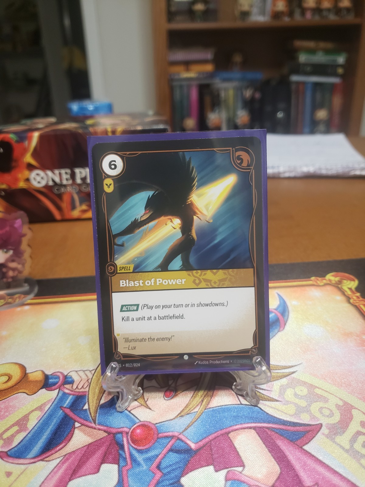 2025 Riftbound Origins Proving Grounds Blast of Power 12/24 NM