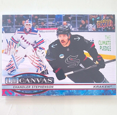 Upper Deck 2025-26 Extended Series Chandler Stephenson UD Canvas #C-301 Kraken