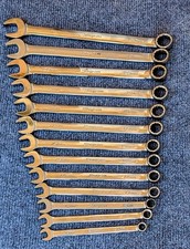 Snap-on Oexmb 13pc Metric Flank Drive Combination Wrench Set 10mm- 22mm Usa