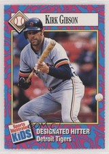 1993 Sports Illustrated for Kids Series 2 Kirk Gibson #185 0e3