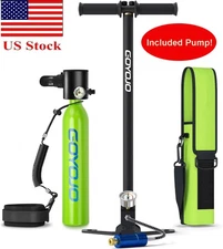 GOYOJO 0.5L Mini Scuba Divie Lung Tank Portable Cylinder 6-10Mins Depth 5 meters