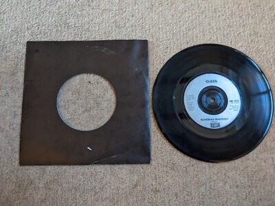 Queen - Bohemian Rhapsody / I'm In Love With My Car - Rare Silver Injection 7''