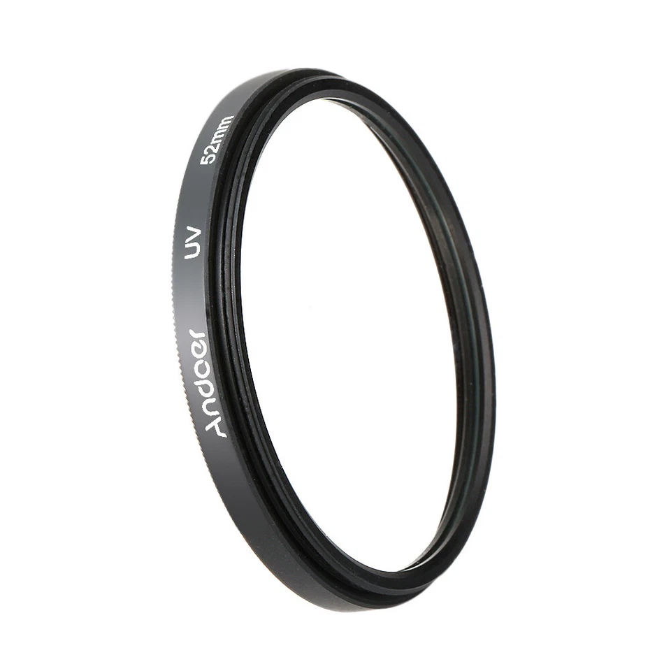 New Andoer 52mm Ultra-Violet Filter Lens Protector for Canon DSLR Camera J2D2 - Image 3 of 4