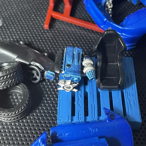 1:64 Diorama Engine Hanger Models Car Repair Workshop Scene Display Props Models - Picture 4 of 16