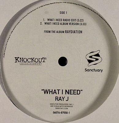 Ray J - What I Need / VG+ / 12''''