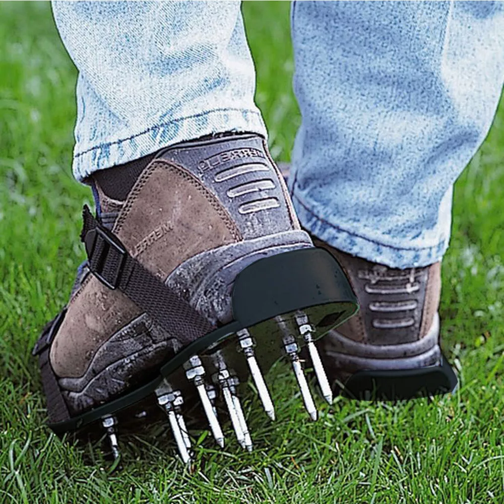 Lawn and garden aerator spike shoe deals
