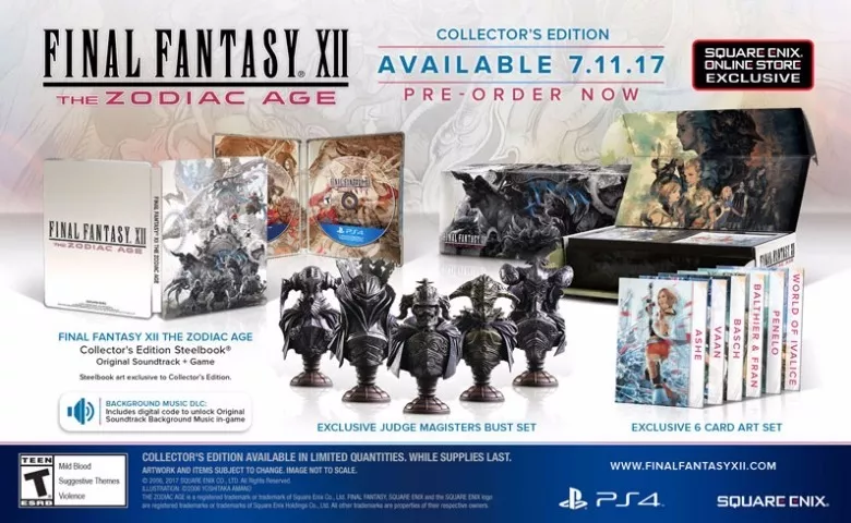 Final Fantasy XII The Zodiac Age for PlayStation 4