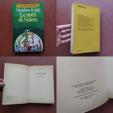 Le notti di Salem Sonzogno King Stephen 1° PRIMA EDIZIONE ITALIANA 1979