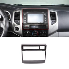 Interior Carbon Fiber GPS Navigation Cover Trim Fits Toyo*ta Tacoma 2011-2015 US