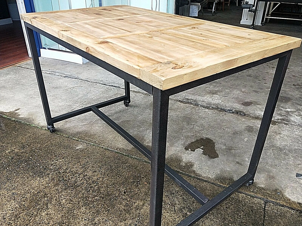 Bar height table on wheels deals