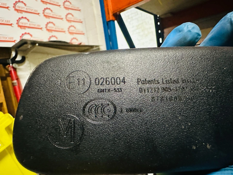 2018 HYUNDAI TUCSON KIA SPORTAGE INTERIOR REAR VIEW MIRROR E11026004 2012 - Image 3 of 4