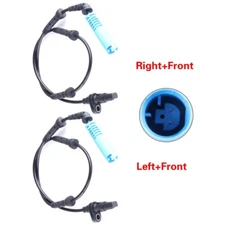 2 Pcs Front Left And Right ABS Wheel Speed Sensor for 2001-2005 BMW 325xi 330xi