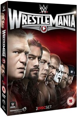 WWE Wrestlemania 31 [3x DVD]  *NEU* DEUTSCH WM XXXI 2015 Hall of Fame Zeremonie 