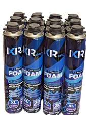 Spray Foam Insulation Can 23.1 oz. (655 g) Expanding Foam Sealant (12 PACK)