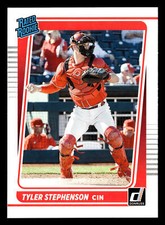 Tyler Stephenson 2021 Donruss RATED ROOKIE #57 Cincinnati Reds BUY3GET1FREE