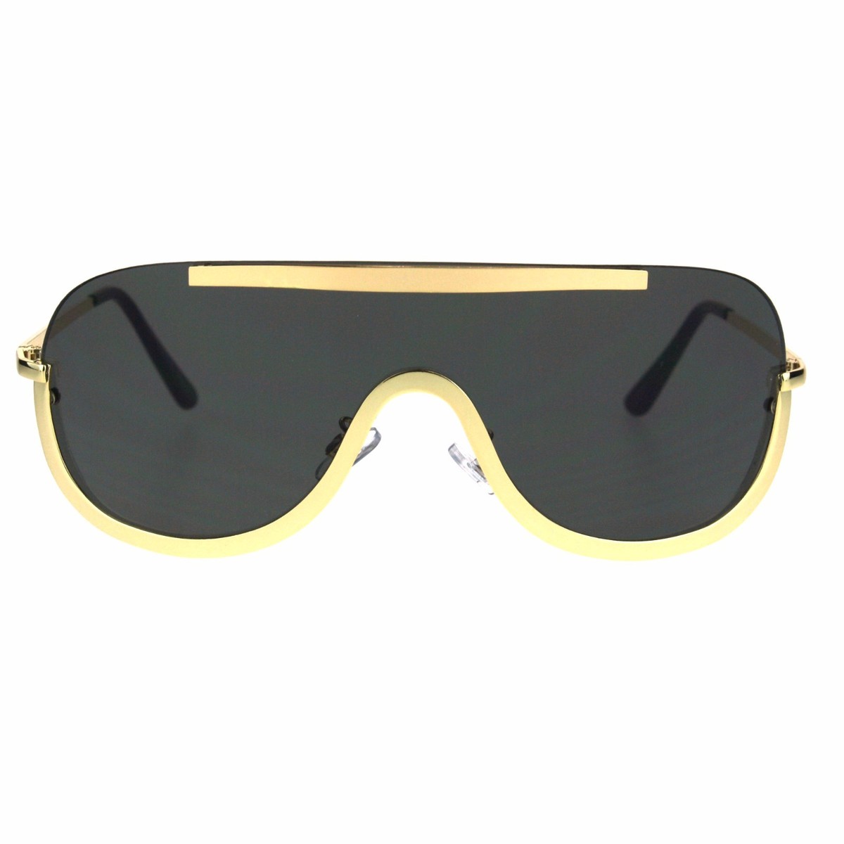 SunglassesUnisex Oversized framed sunglasses Amazon.com: willochra Double Beam Large Square Sunglasses  main image 4