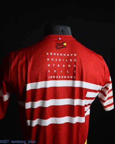 Tour de France Official Copenhagen Cycling Jersey size L #219 - Picture 11 of 21