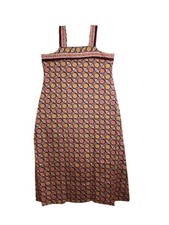 Women's Summer 100 Indian Cotton Strap Sleepwear Loungewear Pajama Long Dress L