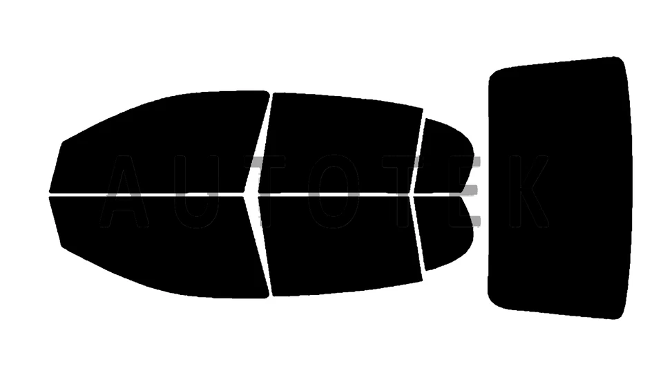 Película de ventana precortada en todos los lados cualquier tono para Chevrolet Cobalt Sedán 2005-2010 Foto 2 de 4