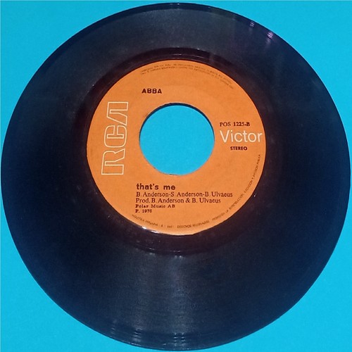 ABBA "Dancing queen" 1976, MADE IN PERU, 7" (VG+) - Picture 5 of 6