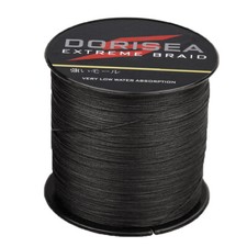 Tresse Pêche Spiderr Dyneema DORISEA – Vert Pomme – 100m à 2000m – 6LB à 500LB