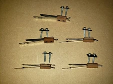 Five (5) Gottlieb EM Pinball Rollover Star Switches Lot #2