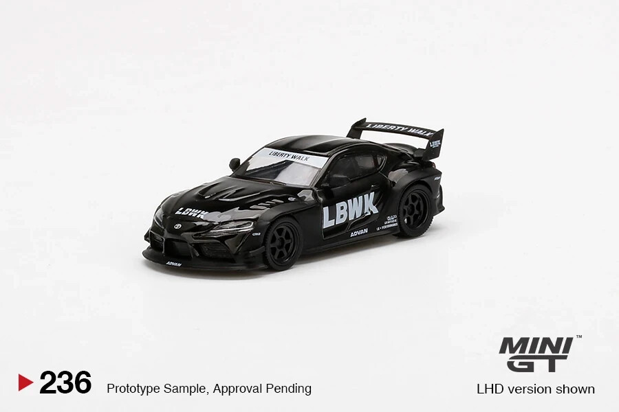 レビュー高評価商品 MINI GT 236 LHD LB WORKS Toyota GR Supra Black | eBay ミニカー