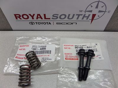 Toyota Exhaust Bolts & Compression Springs Set Genuine OE OEM New