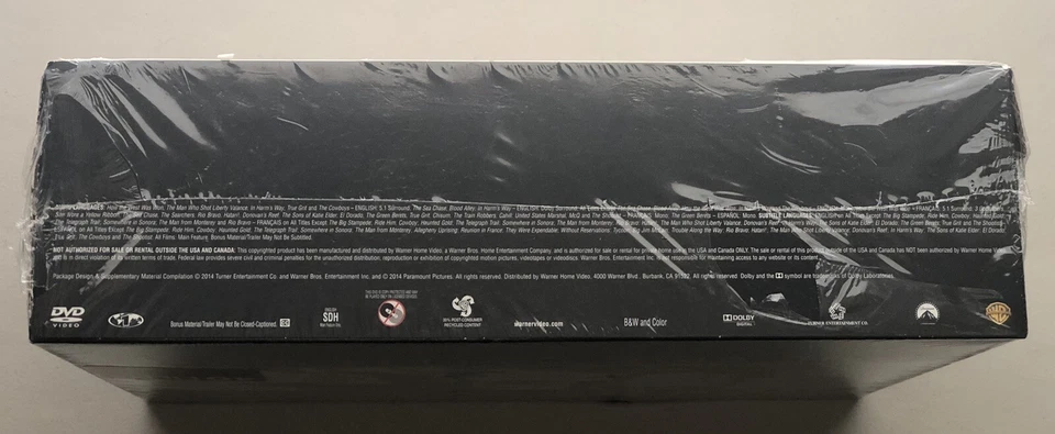 John Wayne - The Epic Collection (2014) DVD Set, 40 Films, DUKE Belt Buckle OOP Foto 4 de 4