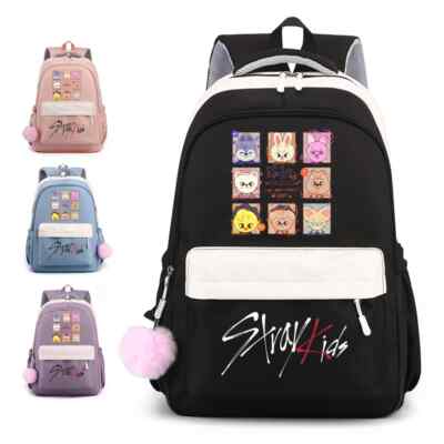 Kpop Bts Backpack Uk Korean K-POP Group Backpack Girls Schoolbag
