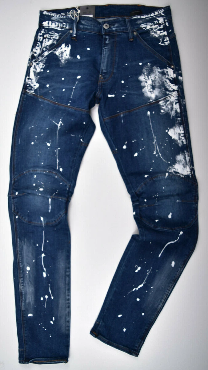 G star painted best sale jeans