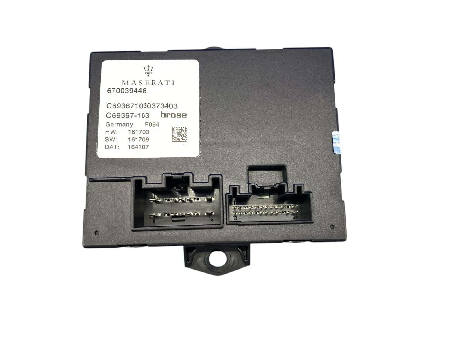 2017-2020 MASERATI LEVANTE REAR TRUNK LIFTGATE TAILGATE POWER LIFT MODULE UNIT