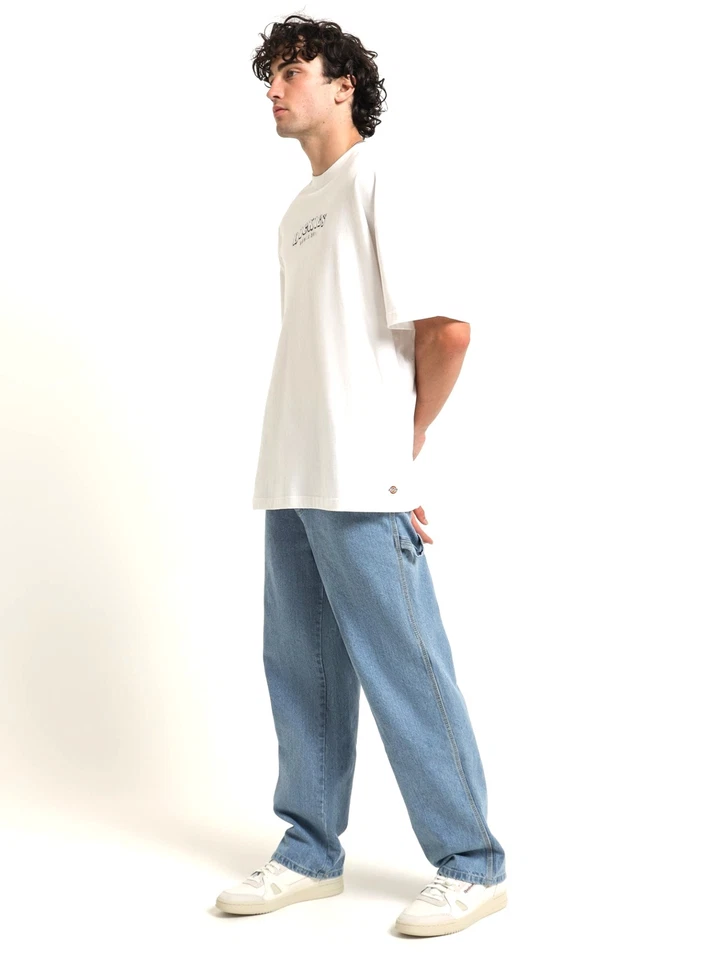 Dickies Jeans 1993 Relaxed Fit Carpenter Denim Light Indigo