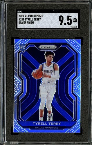 2020 Panini Prizm Basketball Prizms Silver Tyrell Terry #259 PSA 10