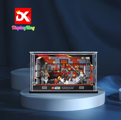 Display King - Vitrine für Lego Todesstern Müllpresse Diorama 75339