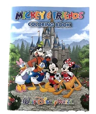 New Walt Disney World Parks Mickey And Friends Coloring Book