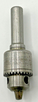 Ridgid Supreme Chicago USA B85A 1/4 Cap. 3/8-24 THD Drill Chuck No Key!