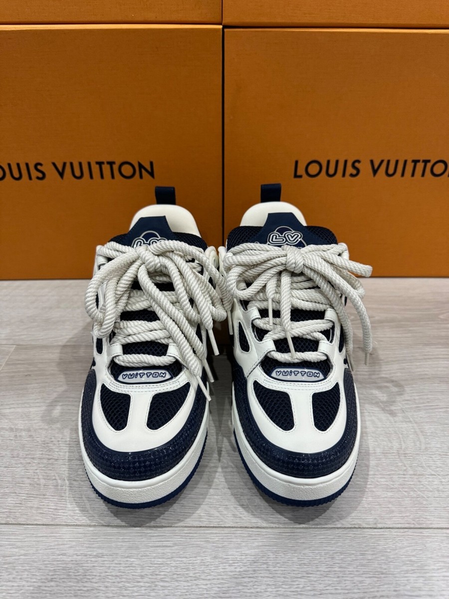 LOUIS VUITTON SKATE SNEAKER MARINE | eBay
