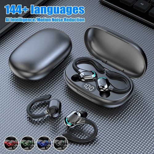 2025 Wireless Translator Earbuds 144 Language Real Time AI Translation Earphones